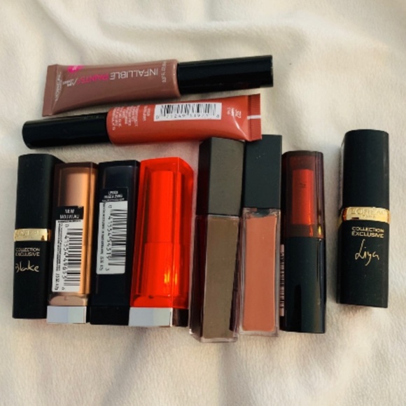 L'Oreal Other - $100 VALUE L'Oreal and Maybelline Lipstick Bundle